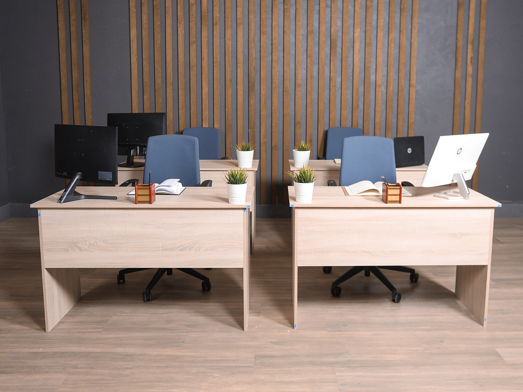 Стол прямоугольный ЛДСП Дуб сонома (СПНДС1-171225)