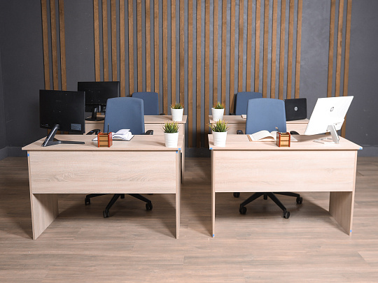 Стол прямоугольный ЛДСП Дуб сонома