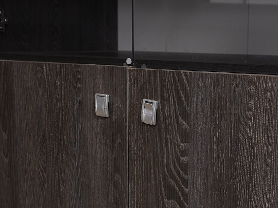 Шкаф для документов Экспро Vasanta ЛДСП Венге Россия