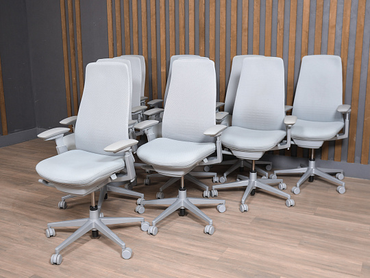 Кресло руководителя Haworth Fern Ткань Серый Германия