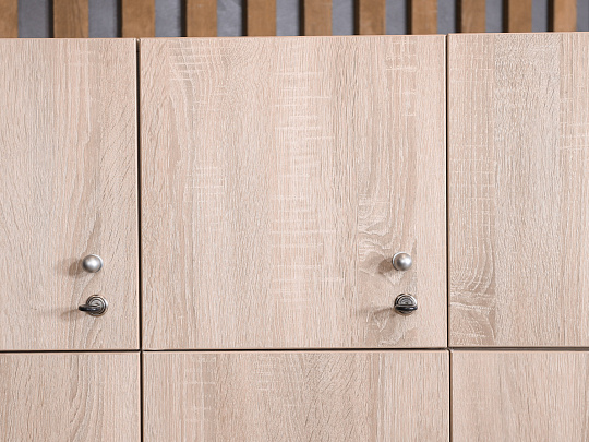 Ячейки для хранения ЛДСП Ясень шимо