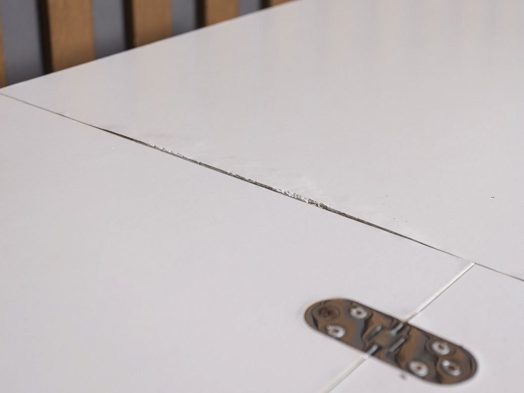 Стол прямоугольный ЛДСП Белый (СКПБ-101125)