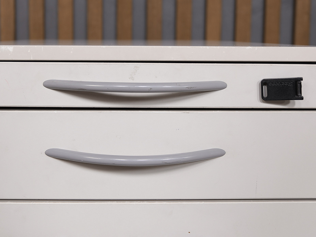 Тумба подкатная Steelcase ДСП Серый Германия (ТВС-190625)