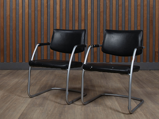 Конференц-кресло Bels Искусственная кожа Чёрный Россия