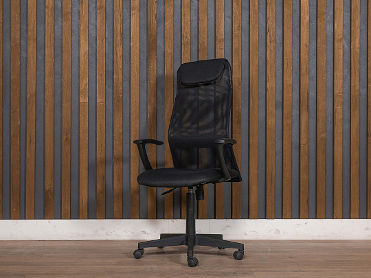 Кресло руководителя Искусственная кожа Чёрный