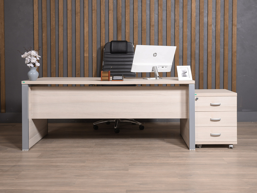 Стол руководителя ЛДСП Клен (СРКЛ-031225)