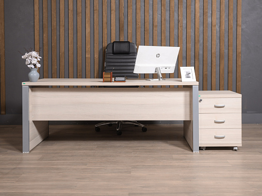 Стол руководителя ЛДСП Клен