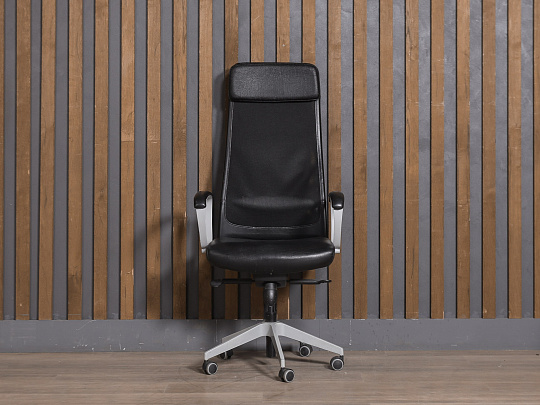 Кресло руководителя Искусственная кожа Чёрный