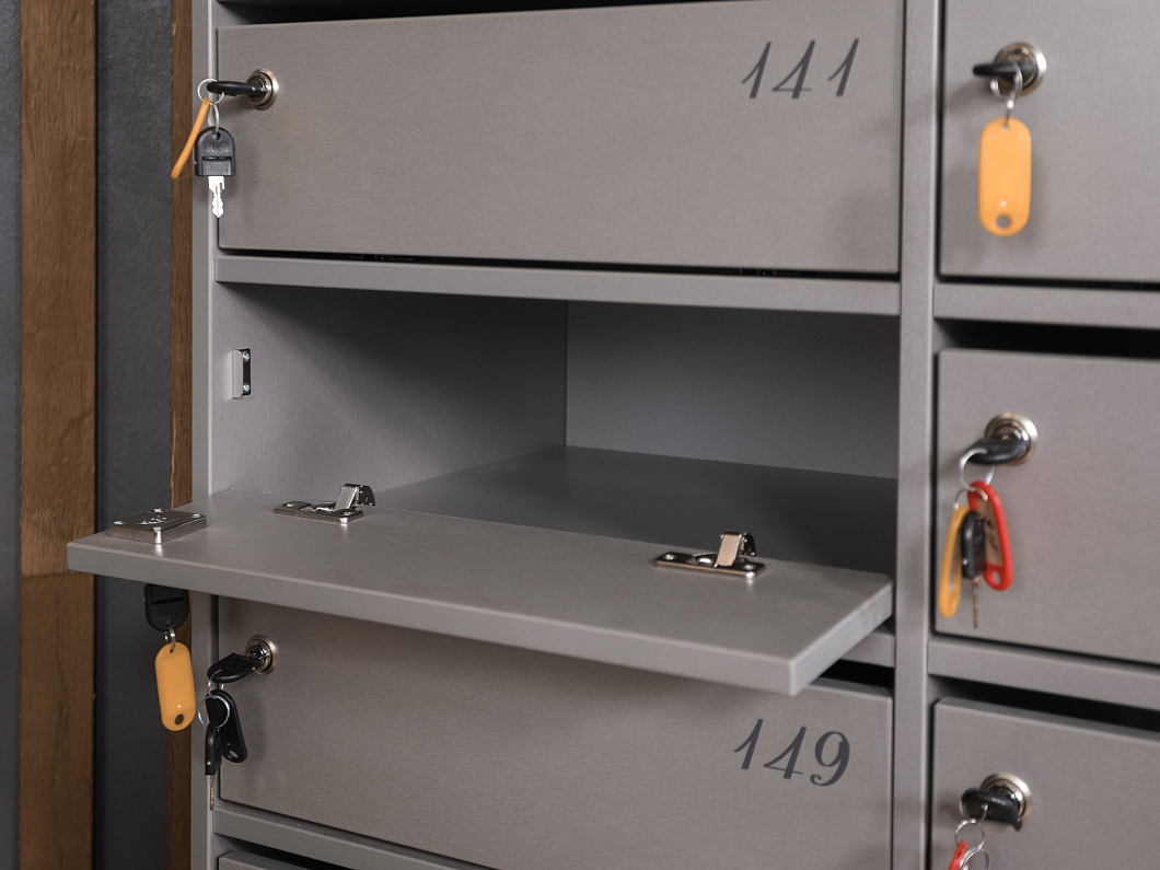 Шкаф абонентский ЛДСП Серый (ШДСР8-260325)