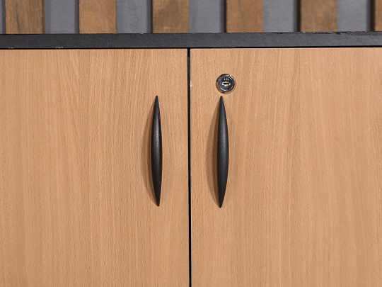 Тумба под оргтехнику ЛДСП Ольха