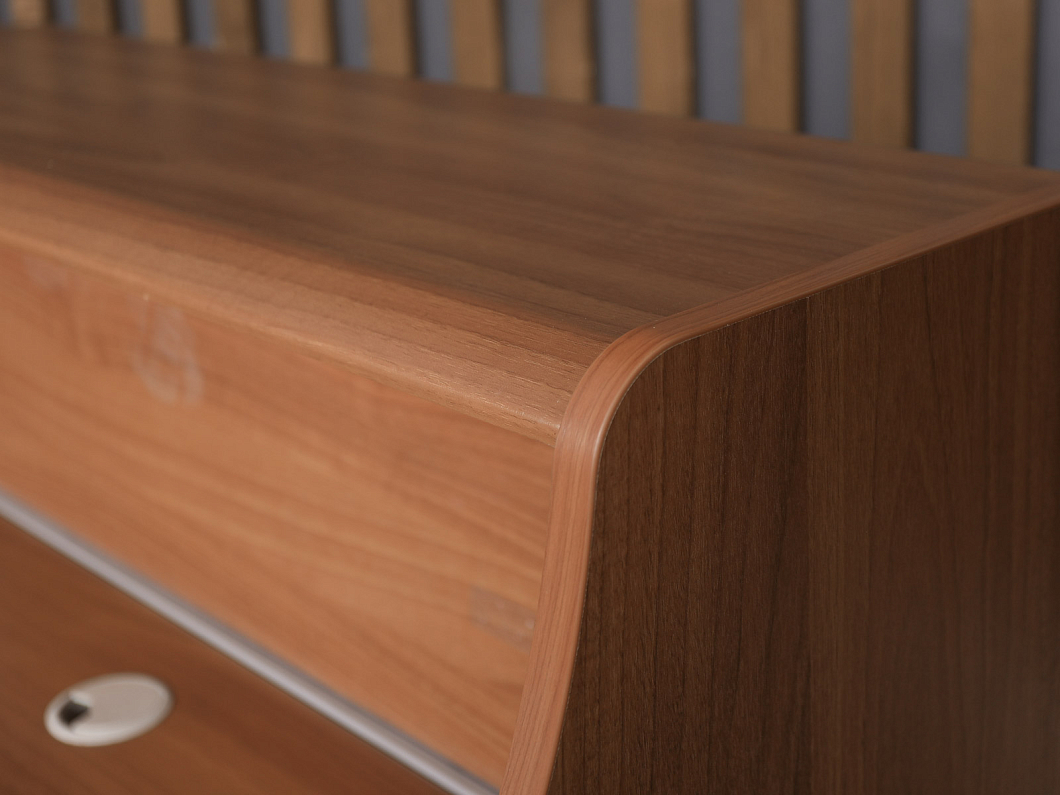 Ресепшн Технофорвард МДФ Орех Россия (РОР-230625)