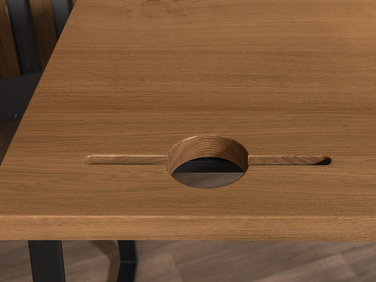 Стол руководителя ЛДСП Орех