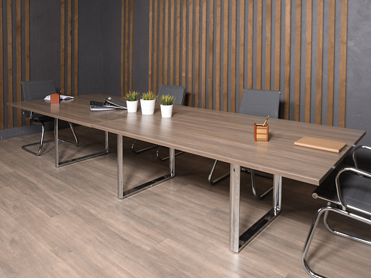 Стол для переговоров ЛДСП Ясень шимо