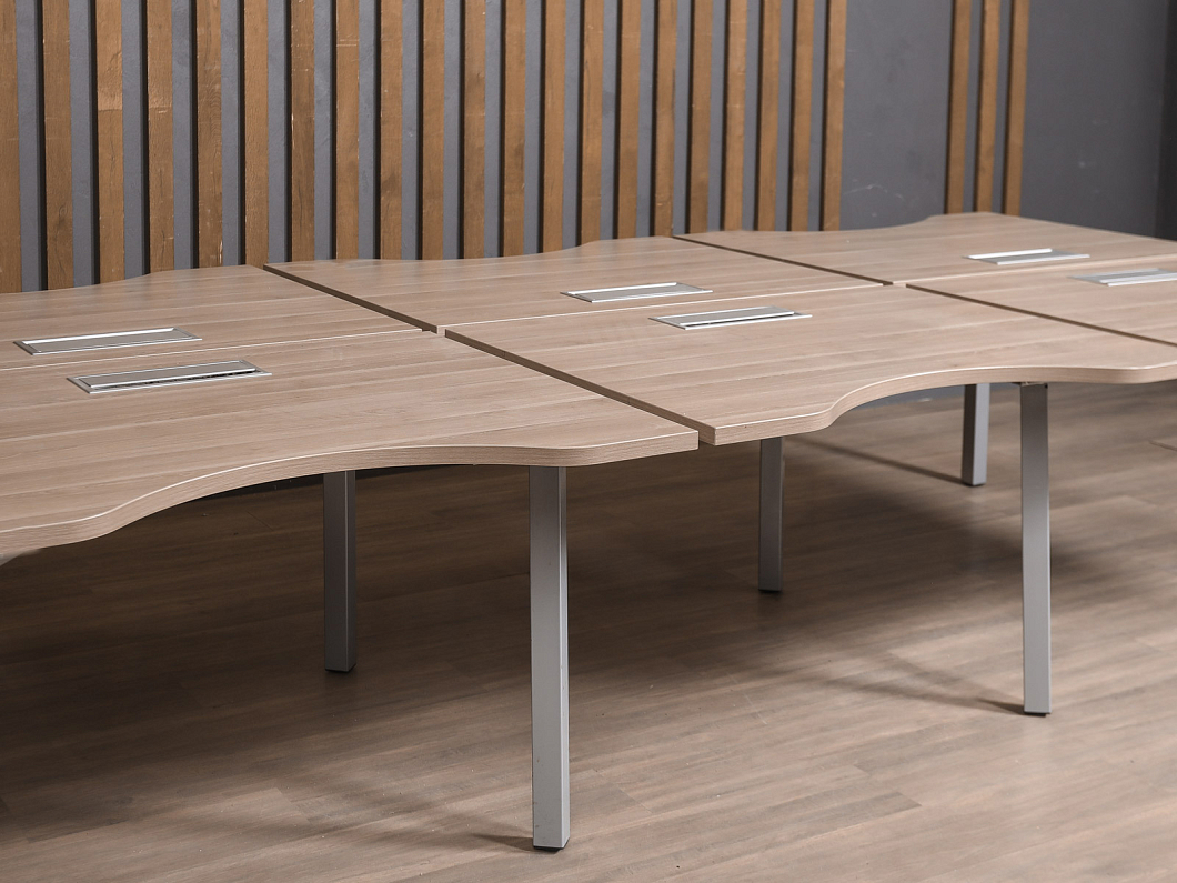 Комплект офисной мебели ЛДСП Дуб (БС6ДС-221225)