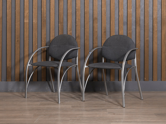 Офисный стул Ткань Серый