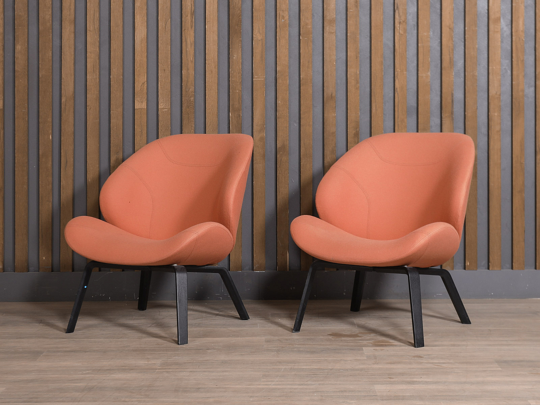 Кресло SOFTLINE Ткань Красный Дания (КМТРЗ1-281225)