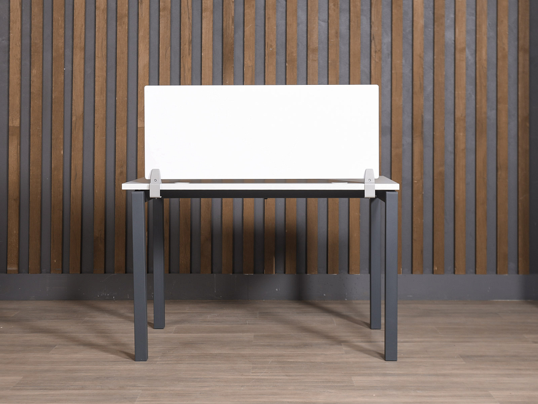 Стол прямоугольный ЛДСП Белый (СПБ-251025) Стол прямоугольный ЛДСП Белый (СПБ-251025)