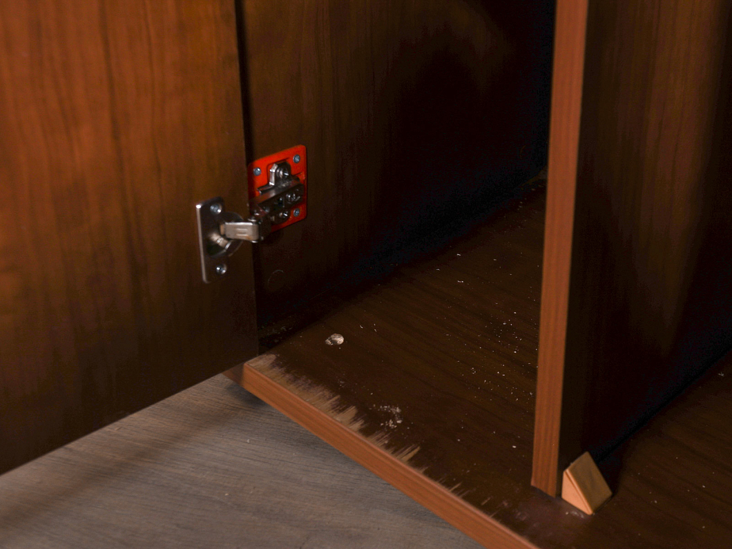 Шкаф для одежды ЛДСП Вишня (ШОВШ2-211025)