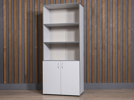 Шкаф для документов ЛДСП Серый