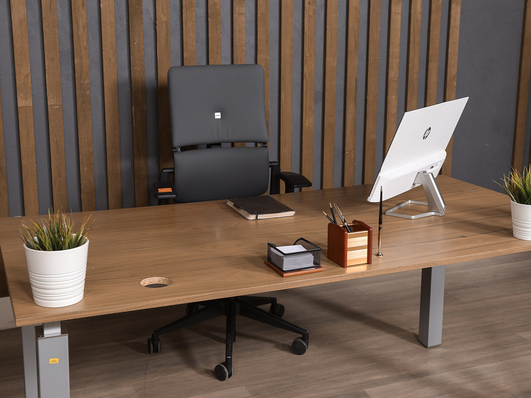 Стол руководителя ЛДСП Ольха (СРОХ-080880)