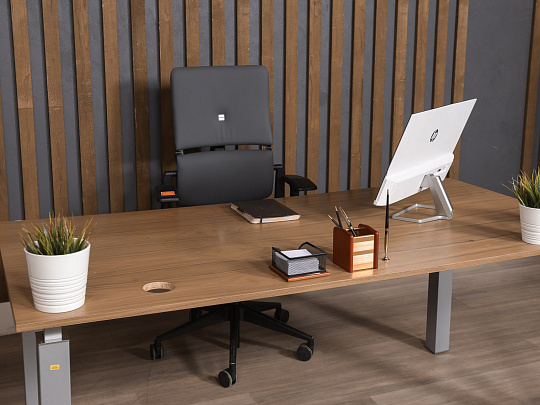 Стол руководителя ЛДСП Ольха