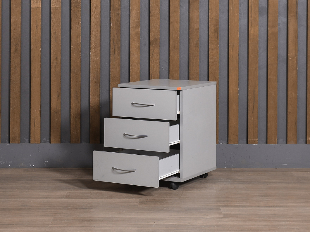 Тумба подкатная ЛДСП Серый (ТВСР1-211025)