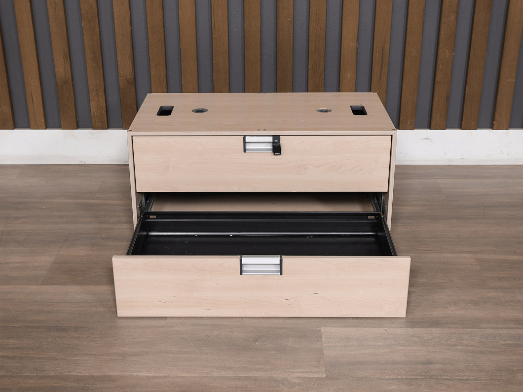 Полка навесная Steelcase ЛДСП Дуб США (ТНД-260325)