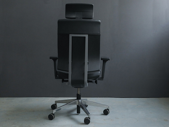 Кресло руководителя Кожа Чёрный