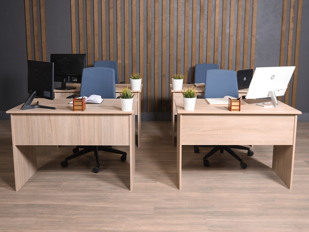 Стол прямоугольный ЛДСП Дуб сонома (СПНДС2-171225)