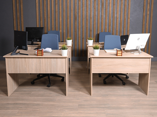 Стол прямоугольный ЛДСП Дуб сонома