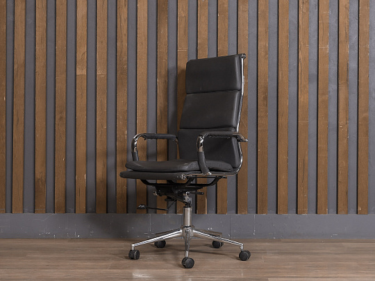 Кресло руководителя Искусственная кожа Синий