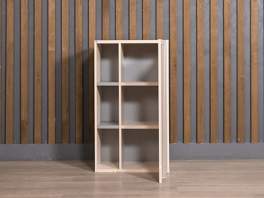 Шкаф-стеллаж для документов Офис-Директ Berlin ЛДСП Дуб Россия