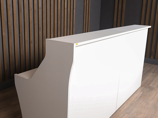Ресепшн ЛДСП Белый