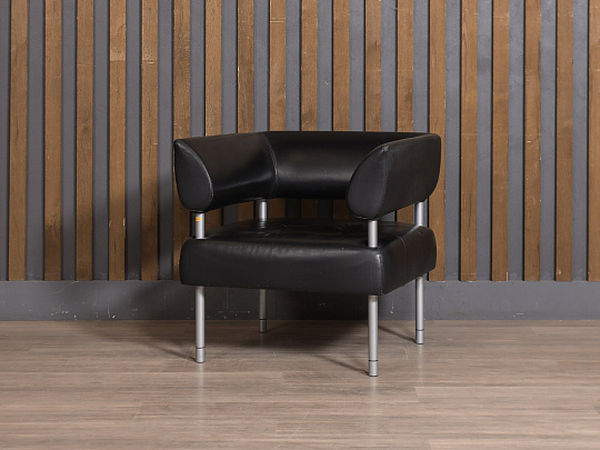 Кресло Искусственная кожа Чёрный