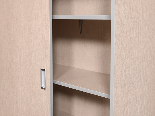 Шкаф для документов ЛДСП Серый