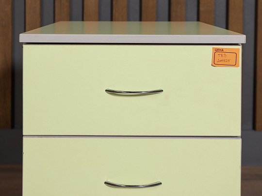 Тумба подкатная ДСП Зелёный Россия