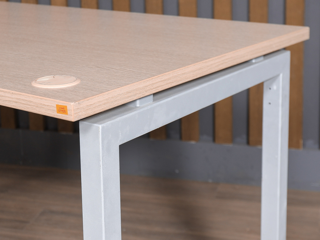 Стол прямоугольный ЛДСП Бук (СПМБ-071125)