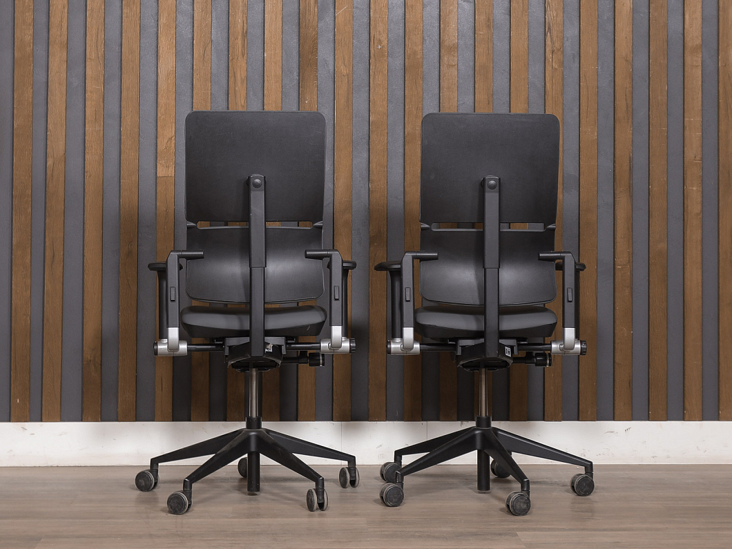 Кресло руководителя Steelcase Please 2 Ergonomic Ткань Серый Франция (КРЭС-010120)