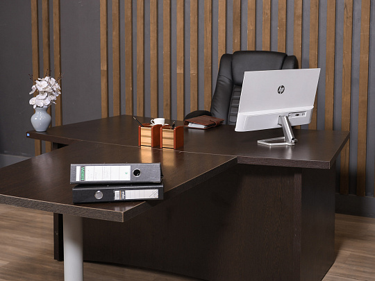 Стол руководителя ЛДСП Венге