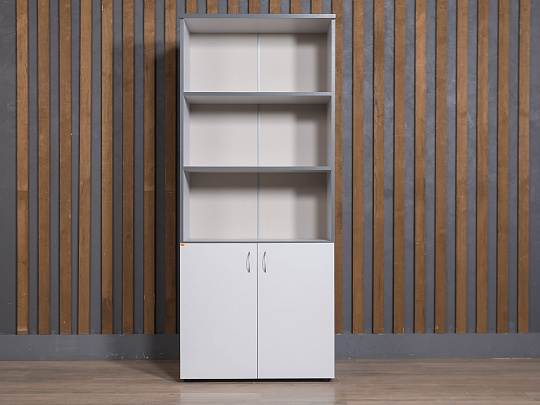 Шкаф для документов ЛДСП Серый