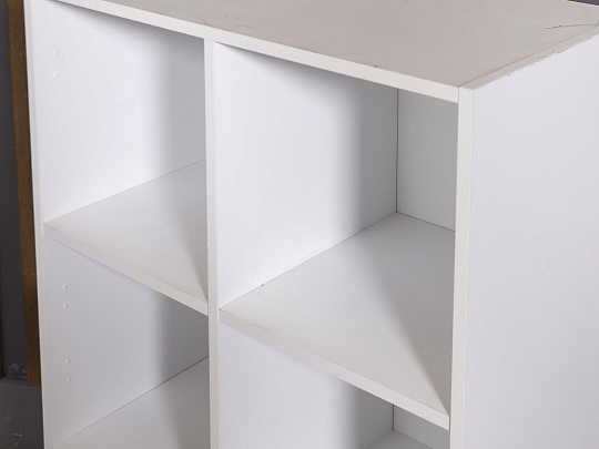 Шкаф-стеллаж для документов ЛДСП Белый