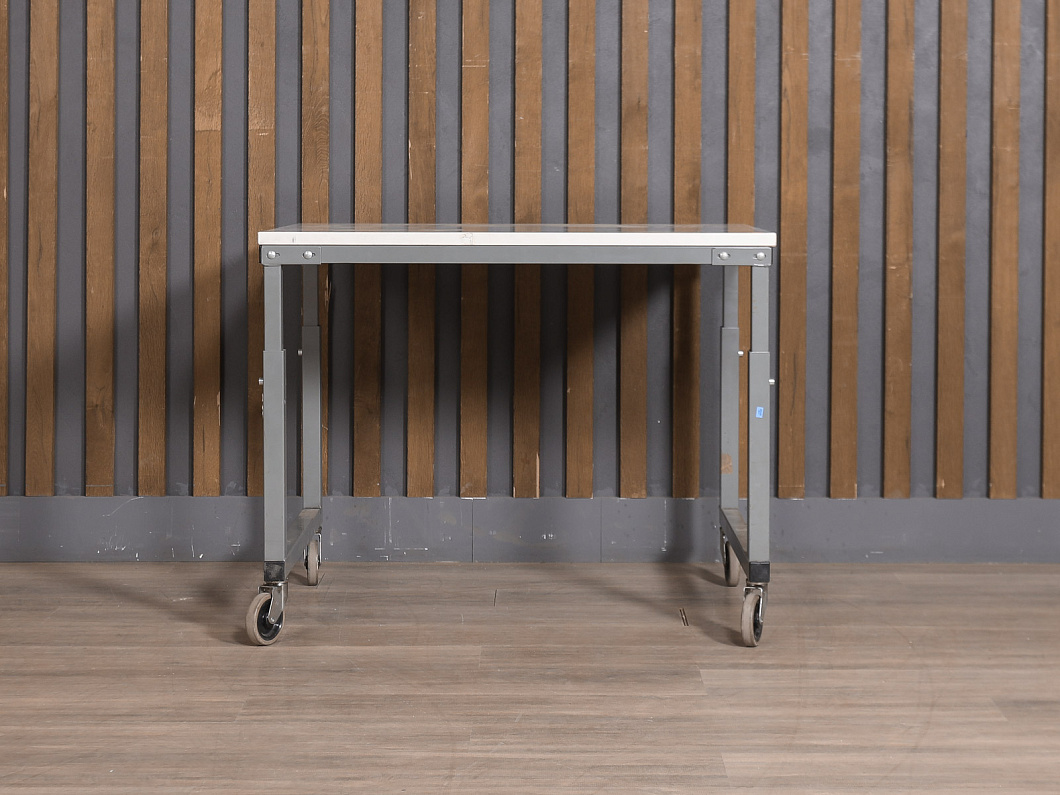 Стол прямоугольный ЛДСП Белый (СПБ-251125)