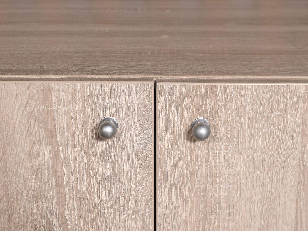 Тумба под оргтехнику ЛДСП Ясень шимо (ТОЯШ1-211125)