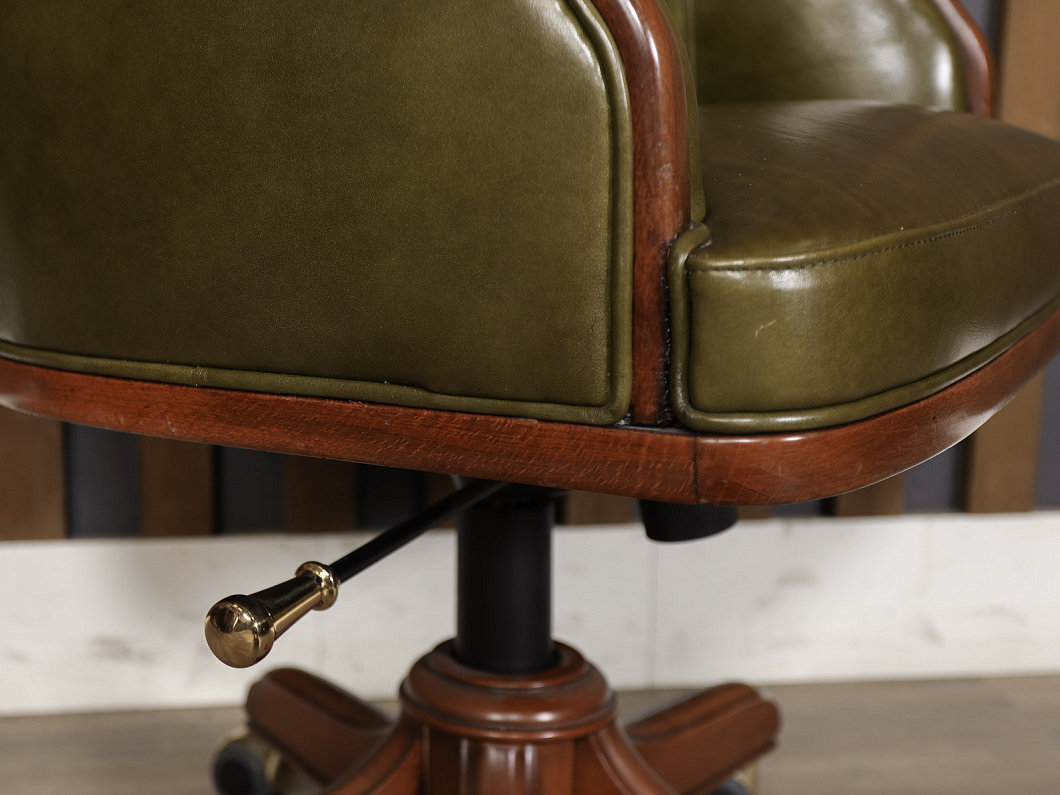 Офисное кресло Vienna Origgi Salotti 607 Искусственная кожа Зелёный Италия (КПЭЗЛ-090725)