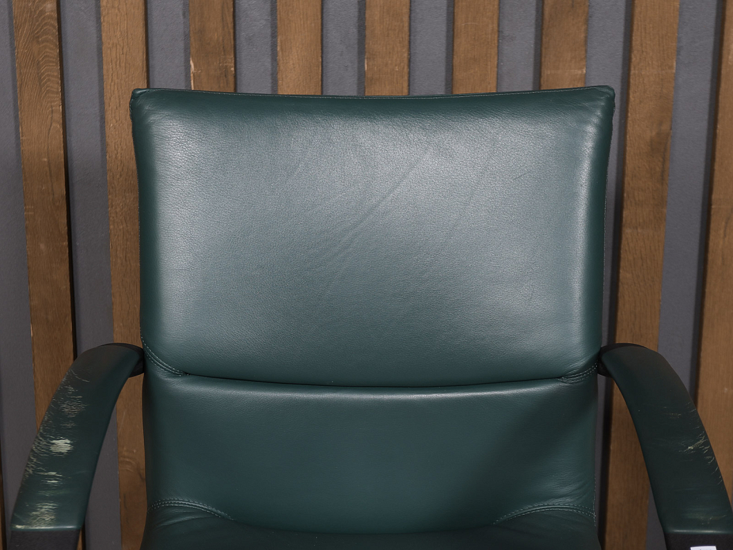 Конференц-кресло Кожа Зелёный Импорт (КФЭЗЛ-090725)