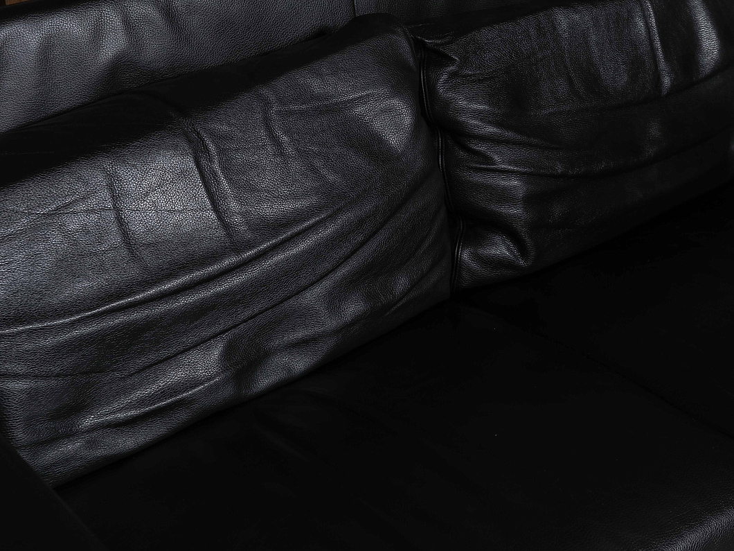 Диван Walter Knoll Jason 390 Кожа Чёрный Германия (ДЧ-240125)