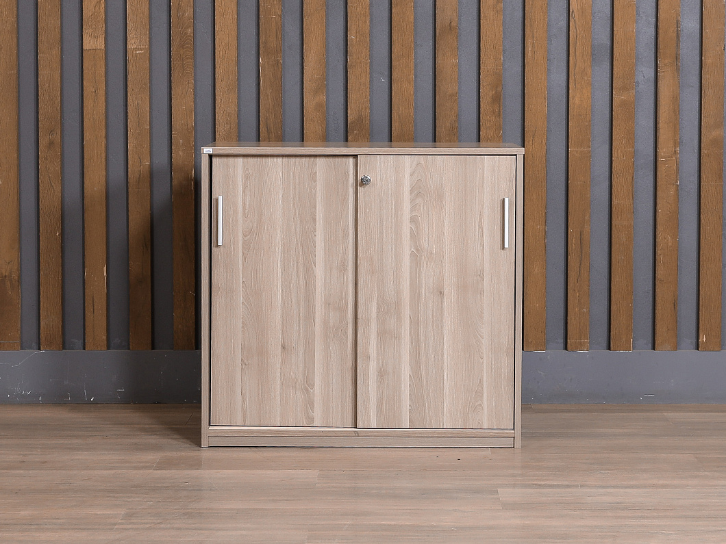 Тумба под оргтехнику ЛДСП Ясень шимо (ТОЯШ1-120226)