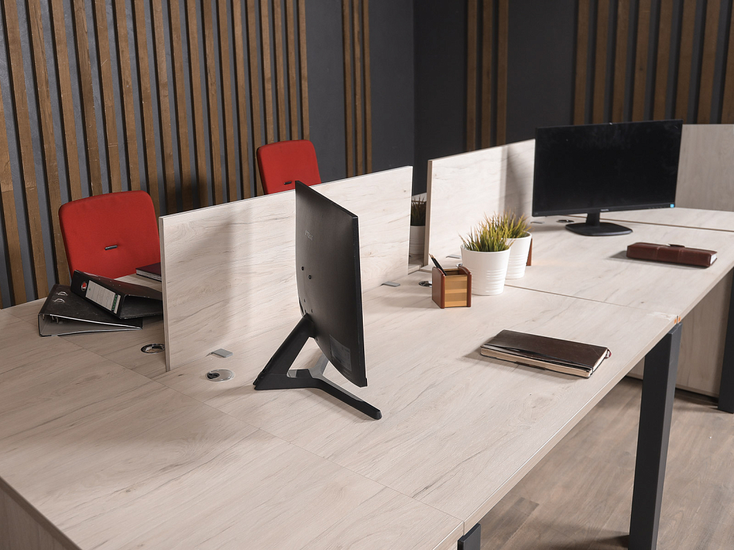 Комплект офисной мебели ONIX ЛДСП Дуб Россия (СПТП2-251025)