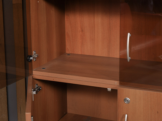 Шкаф для документов ЛДСП Орех