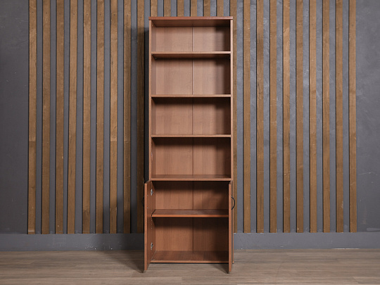 Шкаф для документов ЛДСП Вишня